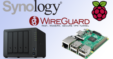 Synology Remote Backup mit Raspberry Pi und Wireguard